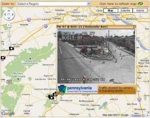 PennDot Traffic Cam Gettysburg